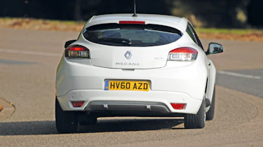 Renault Megane Coupe rear cornering