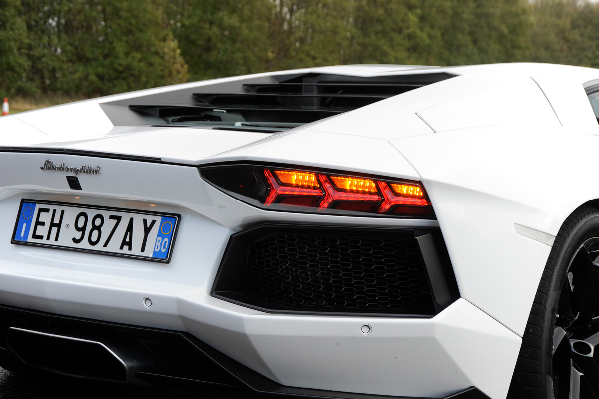 Lamborghini Aventador detail