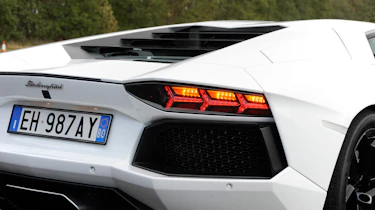 Lamborghini Aventador detail