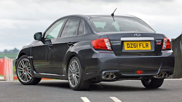 Subaru WRX STi 320R rear three-quarters