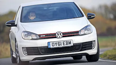 VW Golf GTI 35 front cornering