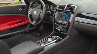 Jaguar XKR-S Convertible front seats
