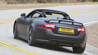 Jaguar XKR-S Convertible rear cornering