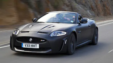 Jaguar XKR-S Convertible front tracking