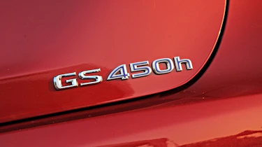 Lexus GS 450h badge