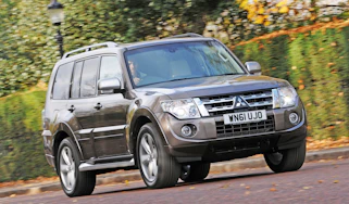 Mitsubishi Shogun SG4 front tracking