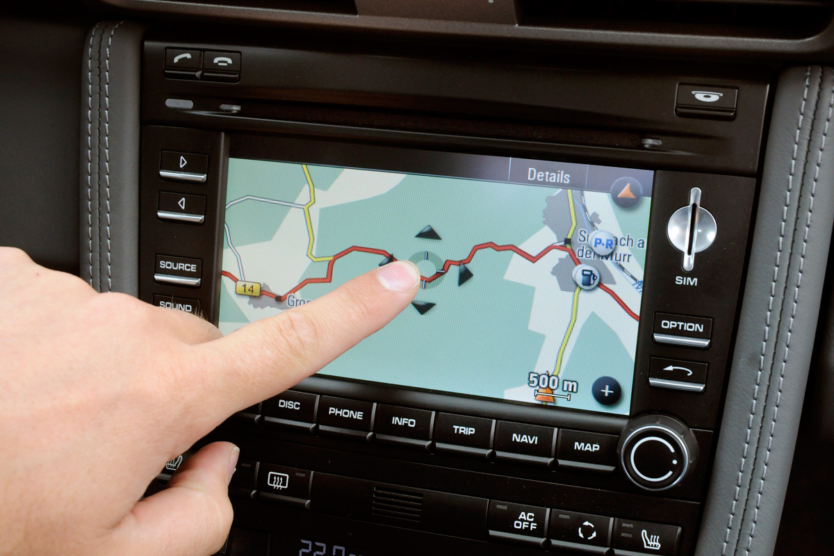 Porsche 911 (2004 - 2011) sat-nav