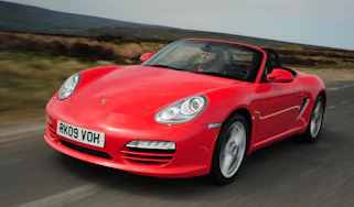 Porsche Boxster front tracking