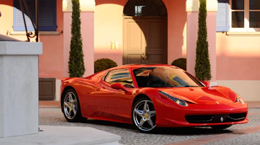 Ferrari 458 Spider front three-quarters
