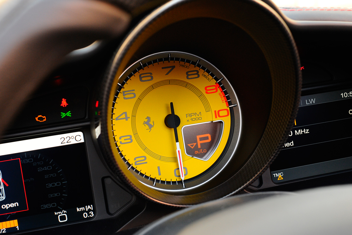 Ferrari 458 Spider detail