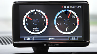 Volkswagen up! UK drive sat-nav
