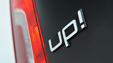 Volkswagen up! UK drive badge