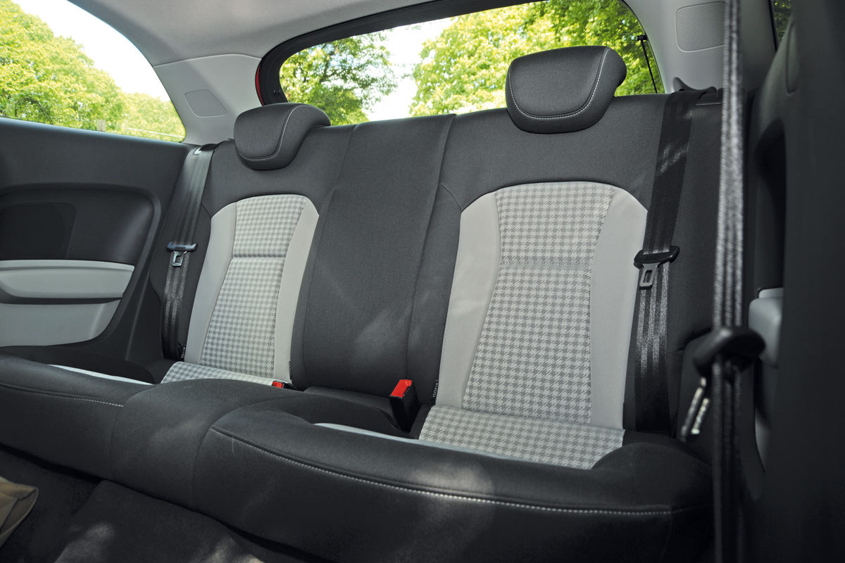 Audi A1 rear seats