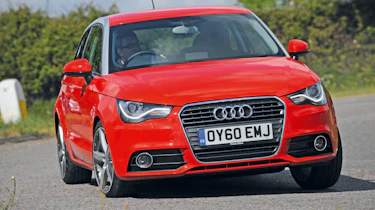 Audi A1 front cornering