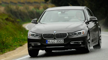 BMW 3 Series front cornering