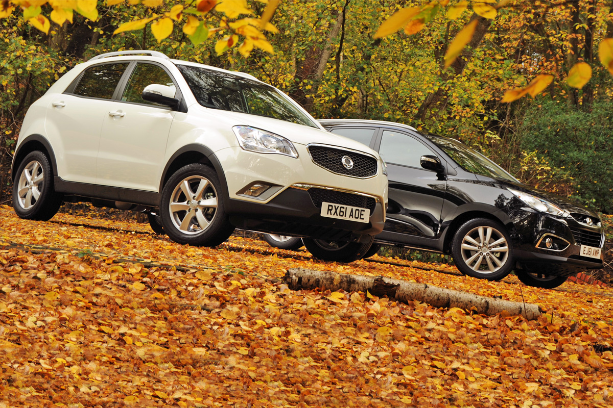 SsangYong Korando vs Hyundai ix35