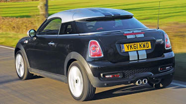 MINI Coupe Cooper SD rear tracking