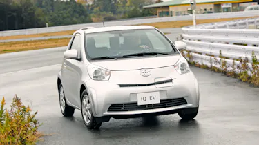 Toyota iQ EV front cornering