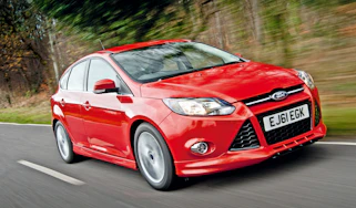 Ford Focus Zetec S 2.0 TDCi front tracking