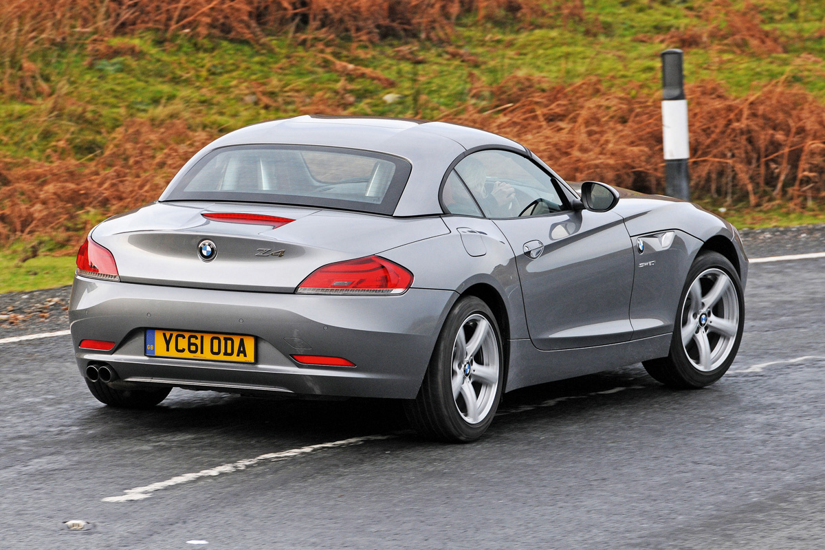 BMW Z4 20i rear cornering