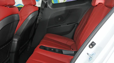 Hyundai Veloster rear seats