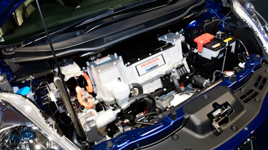 Honda Jazz EV under the bonnet