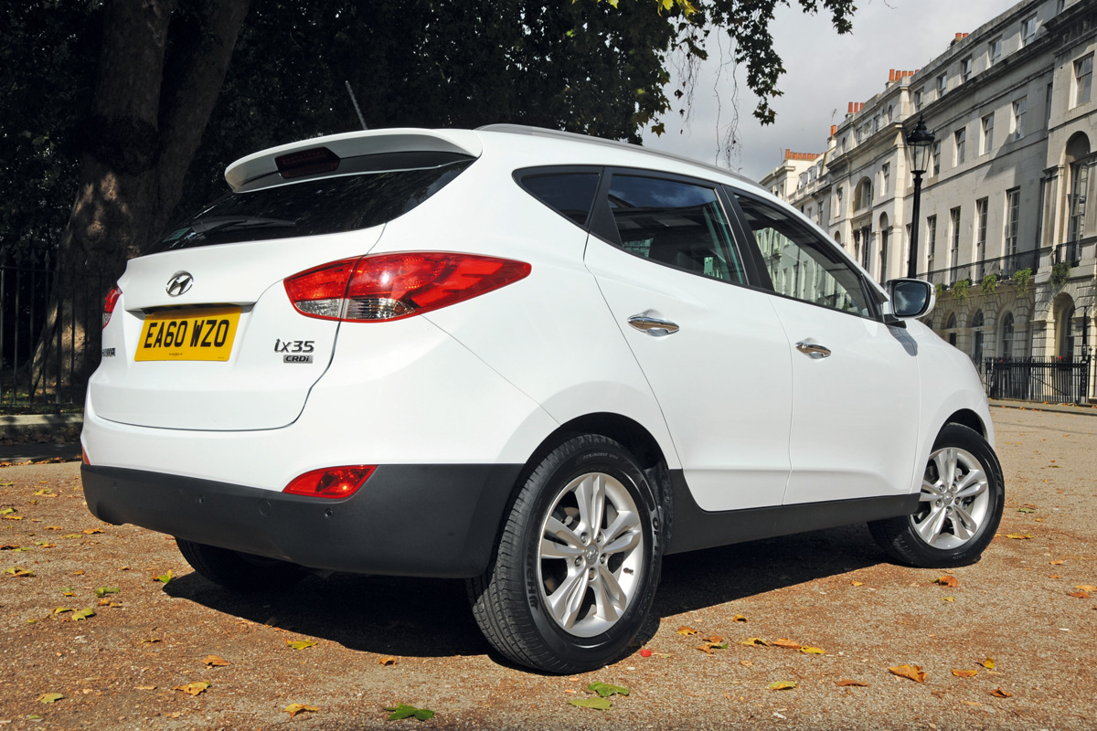 Hyundai ix35 rear three-quarters