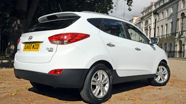 Hyundai ix35 rear three-quarters
