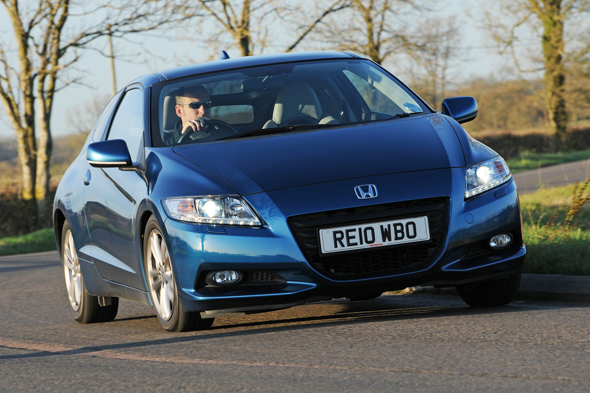 Honda CR-Z front cornering
