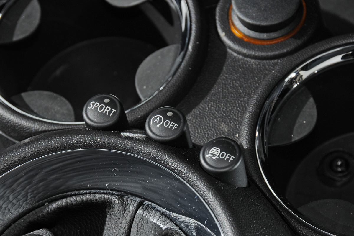 MINI Coupe Cooper SD detail