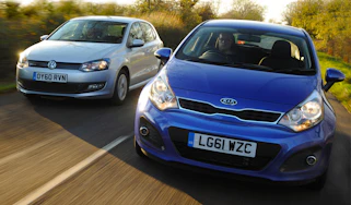 Kia Rio vs VW Polo
