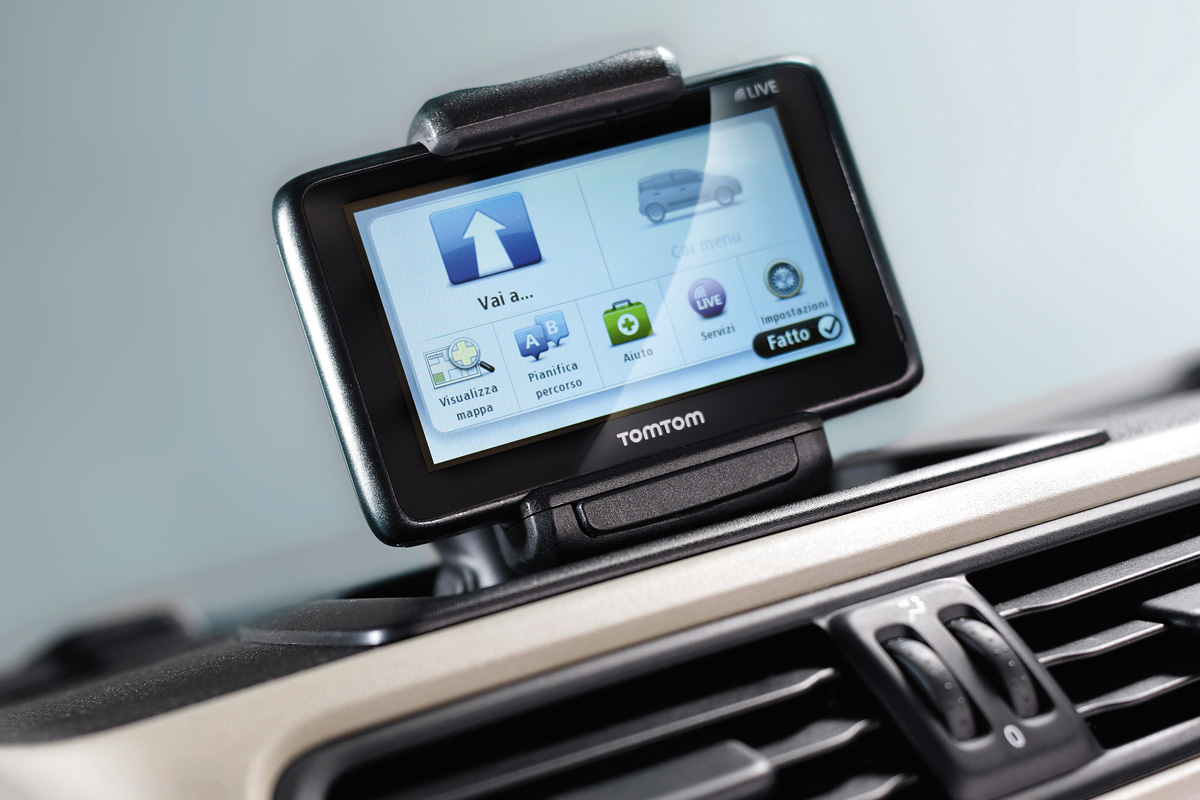 Fiat Panda sat-nav
