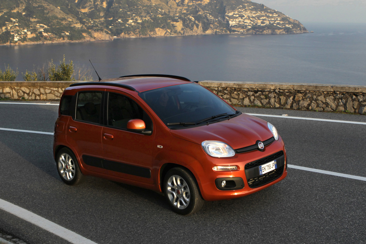 Fiat Panda front cornering