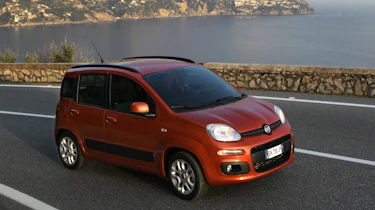 Fiat Panda front cornering