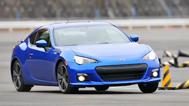 Subaru BRZ front cornering