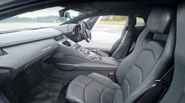 Lamborghini Aventador front seats
