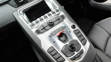 Lamborghini Aventador centre console