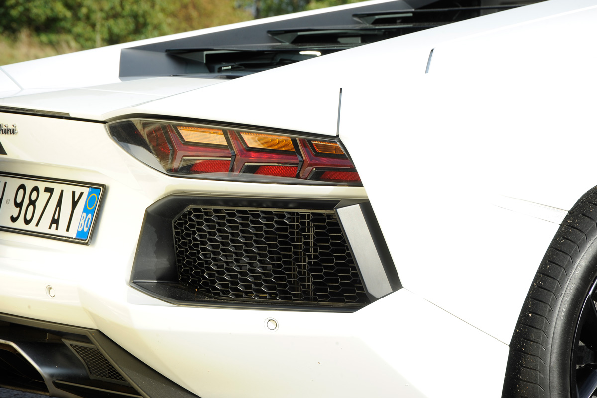 Lamborghini Aventador detail