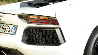 Lamborghini Aventador detail