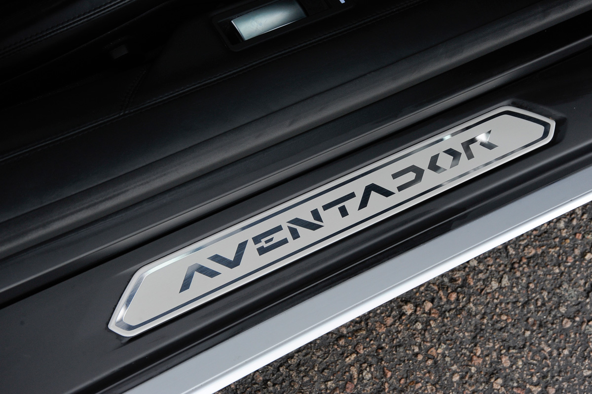 Lamborghini Aventador detail