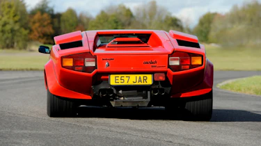 Lamborghini Countach 5000 QV rear cornering