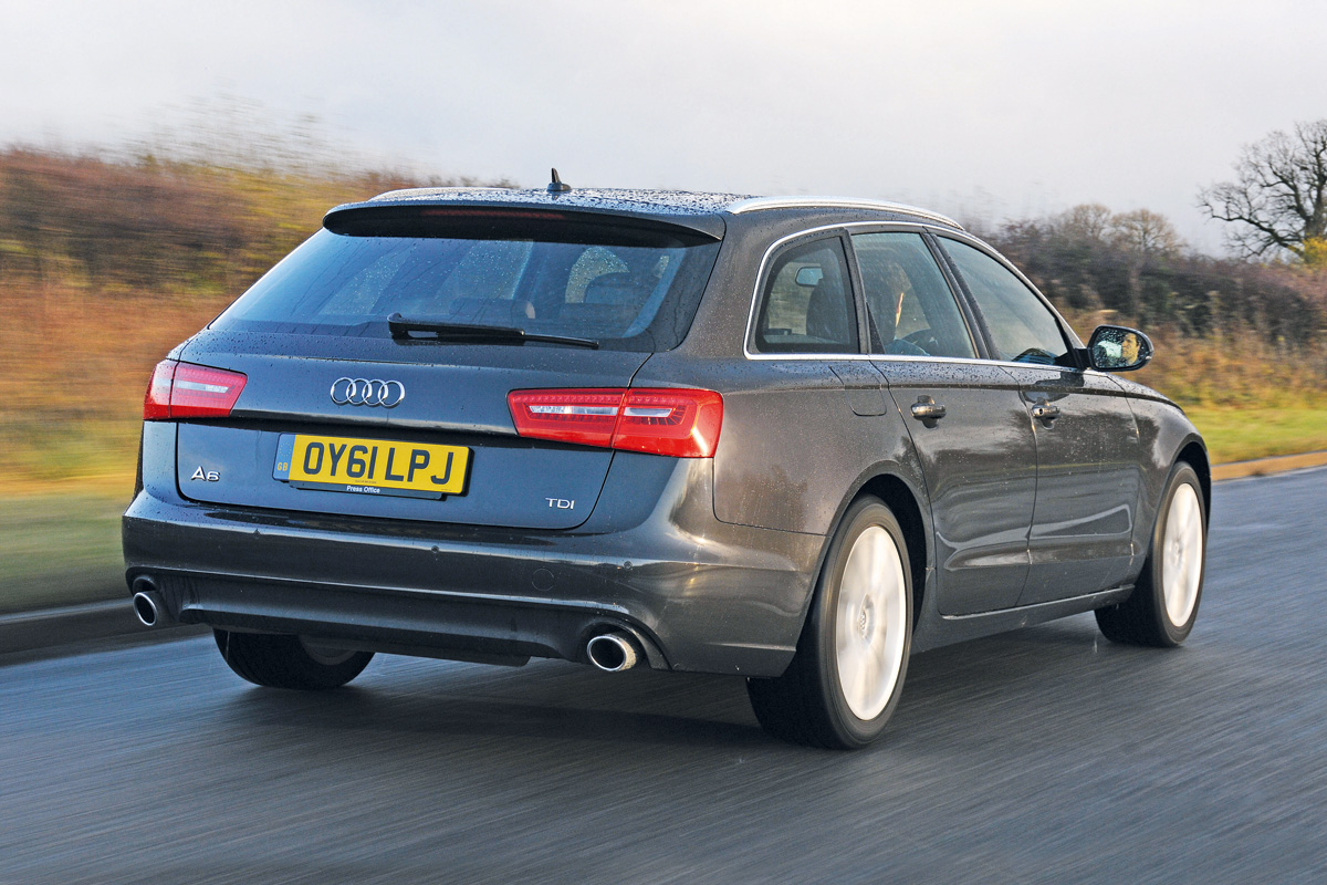Audi A6 Avant 3.0 TDI rear tracking