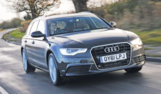 Audi A6 Avant 3.0 TDI front tracking