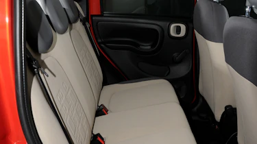 Fiat Panda TwinAir rear seats