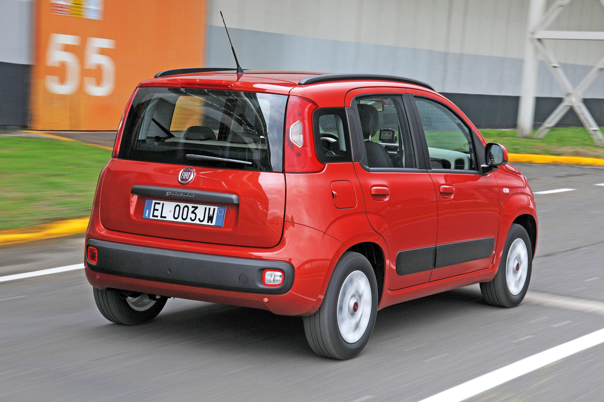 Fiat Panda TwinAir rear tracking