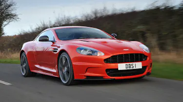 Aston Martin DBS Carbon Edition front tracking