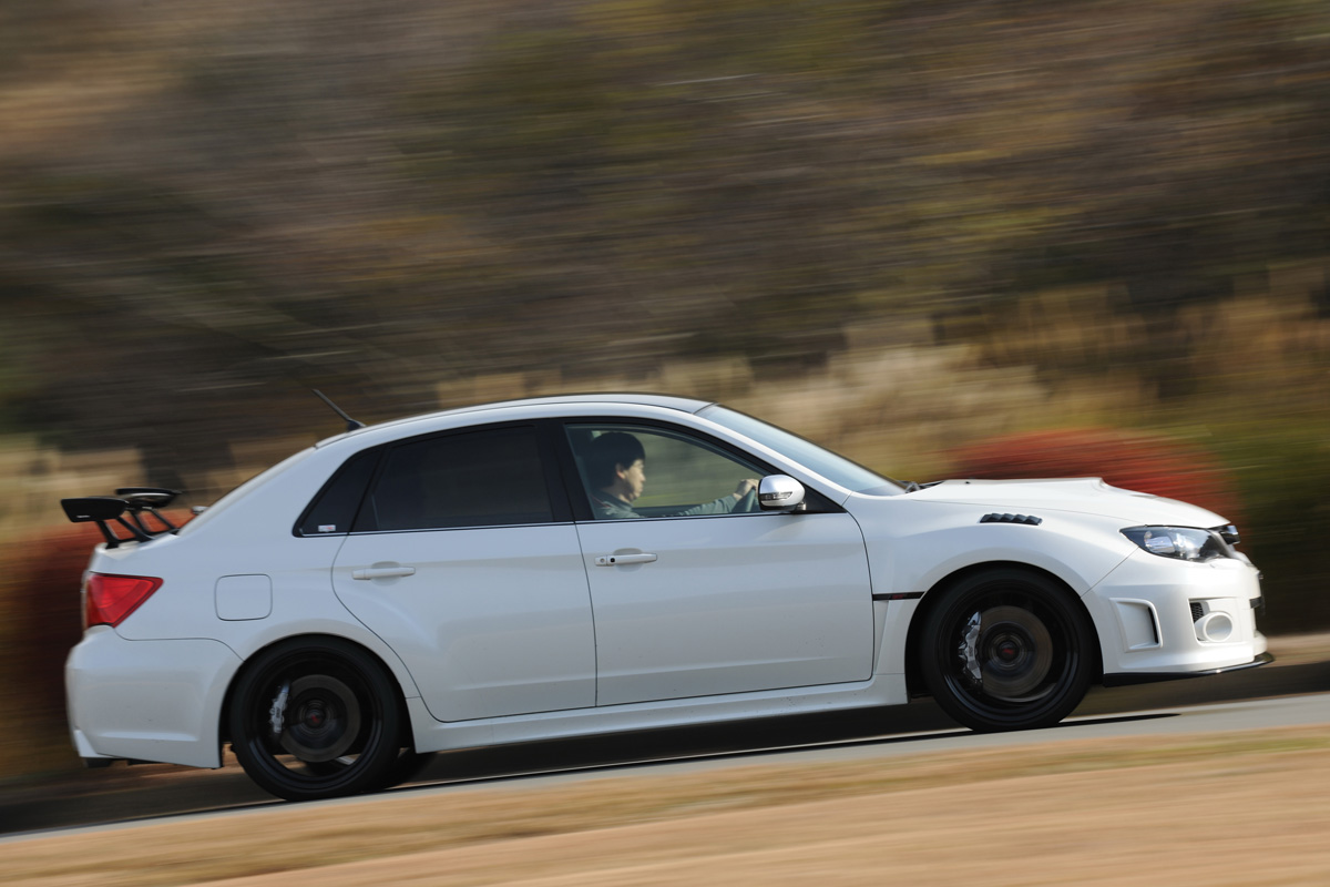Subaru Impreza S206 panning