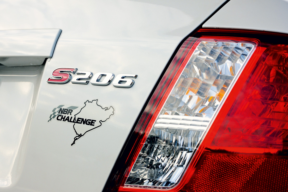 Subaru Impreza S206 detail