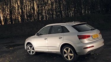 Audi Q3 rear three-quarters