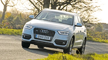 Audi Q3 front cornering